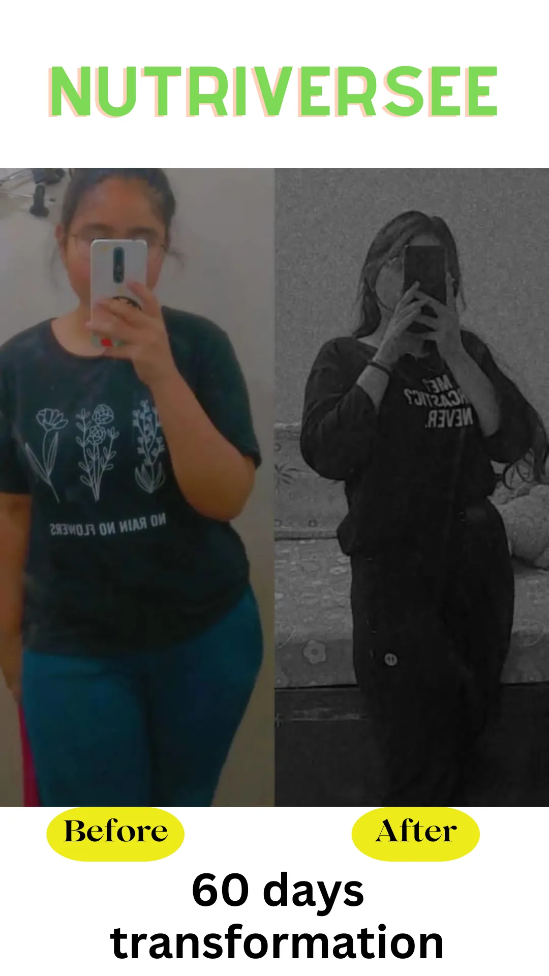 60-day body transformation — Nutriversee client